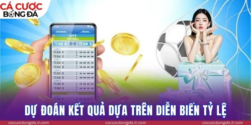 Dự đoán kết quả dựa trên diễn biến tỷ lệ