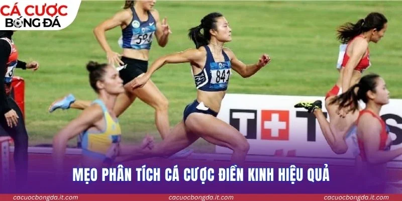 Mẹo phân tích cá cược điền kinh hiệu quả